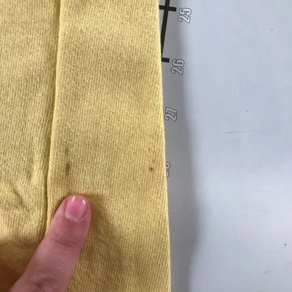 Vintage Russell Athletic Sweatpants Mens Extra Large Yellow Elastic Ankle USA - Picture 5 of 12